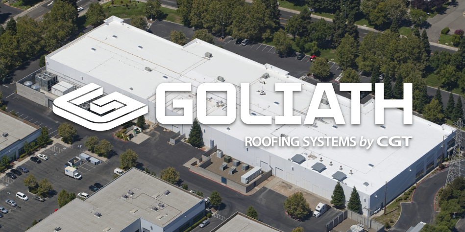 Goliath Roofing systems, birds view building