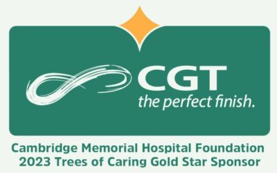 CGT – Proud 2023 Gold Star Sponsor of Cambridge Memorial Hospital Foundation